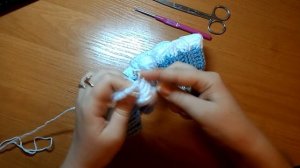 Вязание крючком. Детский комплект. Снуд