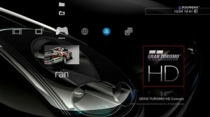 Gran Turismo HD Concept (PS3) -  XMB Menu Theme Music - High Quality