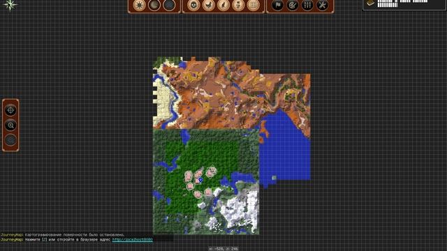 Мини карта (Обзор мода Minecraft JourneyMap) смотреть онлайн