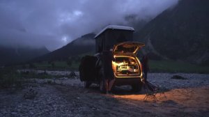 Кемпинг на Renault Duster с палаткой на крыше (Тревелкар)