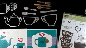 Stampin' Up! A Nice Cuppa Stamp Set & Cups & Kettle Framelits - Laura's Stamp Pad