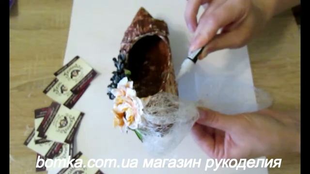 Альтер скрап туфельки. Скрапбукинг. Декор женской туфельки. смотреть онлайн