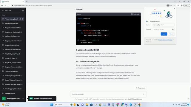 python coding best practices