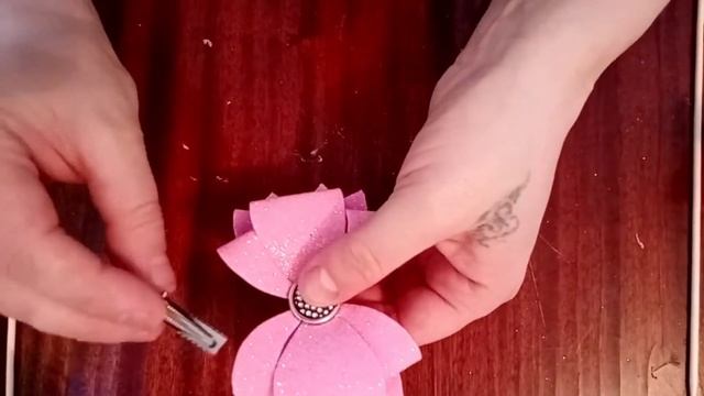 Заколки из фоамирана для маленьких принцесс