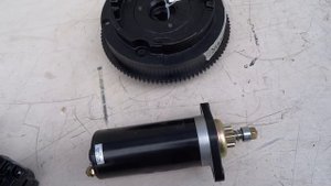 Электрозапуск Ямаха 9,9- 15  ( венец , маховик )