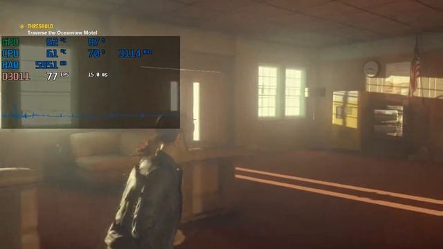 Control - I5-6400 - 8GB RAM - GTX 1050 BENCHMARK смотреть онлайн