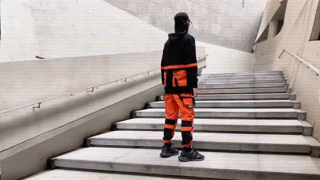 Брюки шаровары мужские, повседневные, свободные, с несколькими карманами, в стиле хип хоп смотреть онлайн