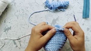 Косметичка крючком. Как связать пенал крючком.