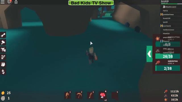 Выживание в лесу СУПЕР ИГРА Лесные приключения Роблокс Бегущий человек Симулятор Выживания смотреть онлайн