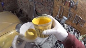 КРАСКИ НЕ ХВАТИЛО! МАШИНА ПОТЕКЛА! МАЛЯРКА В ГАРАЖЕ!