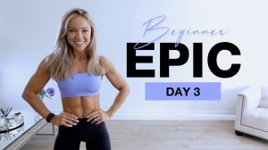 Caroline Girvan - Day 3 of Beginner EPIC _ No Equipment Ab & Core Workout