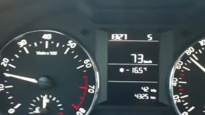 Прогрев двигателя зимой Шкода Октавия 3 A7 1.2 TSI 2013 г.в.