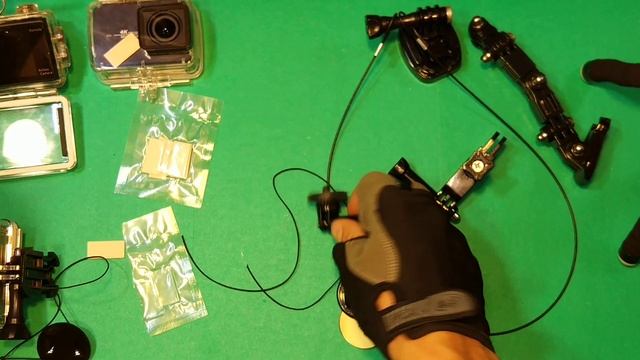 Крепления и аксессуары для экшн камер gopro, eken, sjcam, yi... Небольшой обзор.