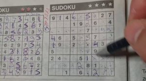 Wednesday. Bonus Extra edition (#7373) Four Stars Sudoku puzzle. 11-01-2023 part 2 of 4