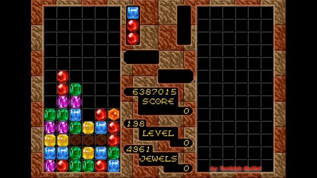 Columns (Sega Mega Drive / Genesis) - (Longplay - Arcade Mode | Hard Difficulty)