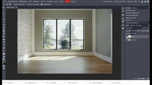 Интерьер деревянного дома, эклектика, антиквариат. Переделка для подписчицы.