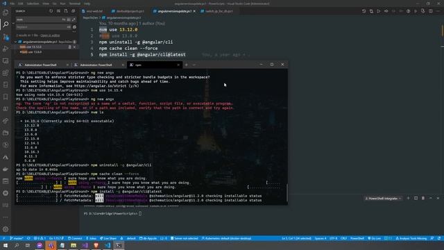 Switching Node Versions and Angular CLI with NVM смотреть онлайн