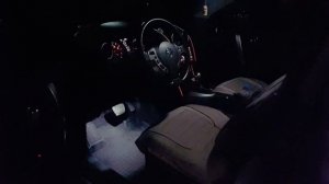 Nissan Qashqai Led подсветка дверей и салона