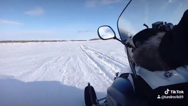 Покатушки на снегоходе Yamaha venture tf смотреть онлайн