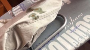 Как легко вывести с одежды  пятна ржавчины