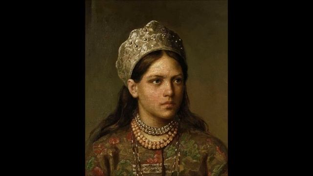 Kokoshnik in Russian painting. Female images/Женские образы в кокошнике (Русская живопись)