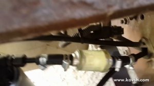 Установка фильтра грубой очистки перед подкачивающим насосом