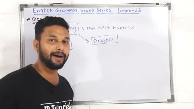 Gerund  | English Grammar |  Lecture 23 | JR Tutorials |