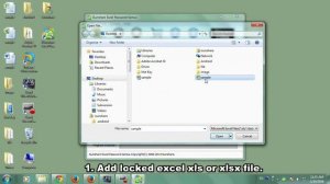 Excel XLS/XLSX File Password Recovery - Recover XLS/XLSX File Password