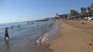 Аланья Летняя жара в конце октября Теплая вода Авсаллар 26 октября Alanya