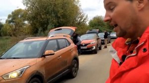 Hyundai Creta против Renault Kaptur на бездорожье