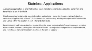 Lec-12 Stateful vs Stateless Applications Explained by Example .