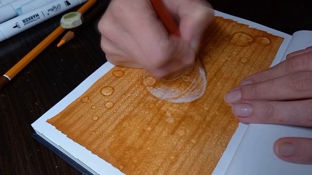 Рисуем апельсиновое дерево. Графика с Дашей Мельник смотреть онлайн