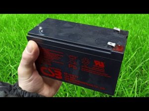 НЕ ВЫБРАСЫВАЙ старый АККУМУЛЯТОР!!!  Зачётная ИДЕЯ для САМОДЕЛКИ!