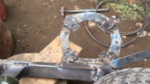 Самодельный бензо-самокат. Переделка электросамоката в бензо-самокат.