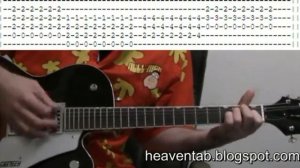 The Cure Just Like Heaven Guitar Lesson with Chords and Tab Tutorial