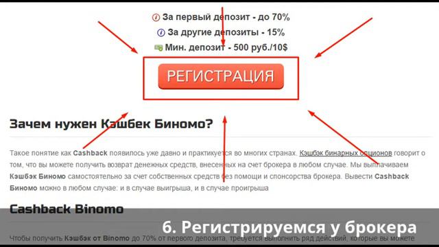 Как получить Кэшбэк для бинарных опционов? смотреть онлайн