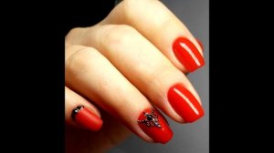 Дизайн красных ногтей со стразами ? ИДЕИ МАНИКЮРА ? ДИЗАЙН НОГТЕЙ ???