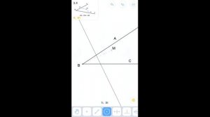 Euclidea - 3. Гамма  (Gamma) - 3.4 - Три равных отрезка - 1