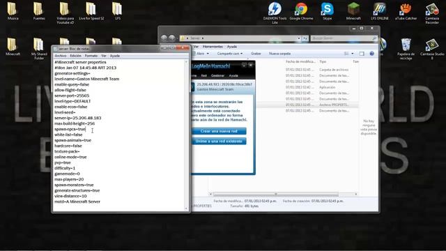 Minecraft 1.4.7: Como crear un servidor basico смотреть онлайн