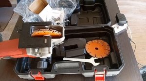 Штроборез из Китая типа Makita. Распаковка и первый рез.