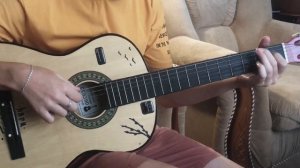 Мелодия из METRO Last light (2033) на гитаре!   #гитара #нагитаре #метро2033