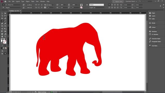 Adobe Indesign cc 2020 how to import paths photoshop to InDesign tutorial in Telugu lesson 08 | DTT