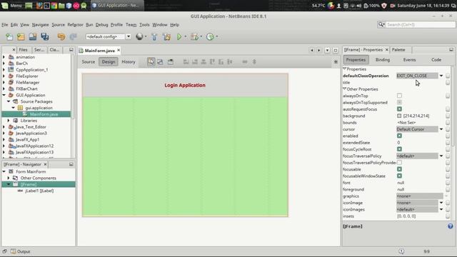 NetBeans GUI Builder - Introduction and using Labels смотреть онлайн
