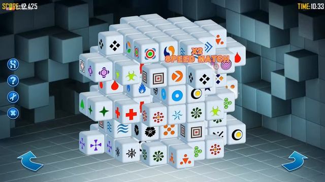 Игра Маджонг Дименсионс Mahjong Dimensions - прохождение