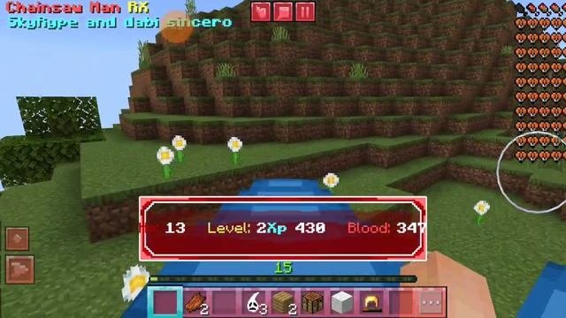 Майнкрафт но я человек бензопила часть Майнкрафт #chainsawman #minecraft #человекбензопила