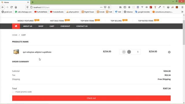 Laravel 8 E-Commerce - Delete Cart Item смотреть онлайн