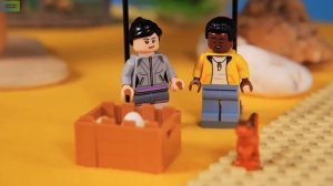 ЛЕГО ДИНОЗАВРЫ МИР ЮРСКОГО ПЕРИОДА И ПАПА БОБ - ВСЯ СБОРКА LEGO JURASSIC WORLD НА ПАПА РОБ ШОУ!
