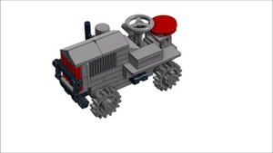 Cletrac K20 из Lego (мини-инструкция)