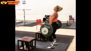 Lydia Valentín (ESP, 75KG) | Olympic Weightlifting Training | Motivation