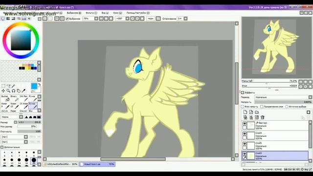 Рисуем|Киля|Paint tool SAI смотреть онлайн